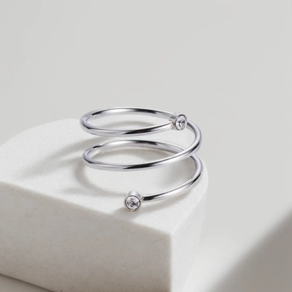 Lune Open Band Ring