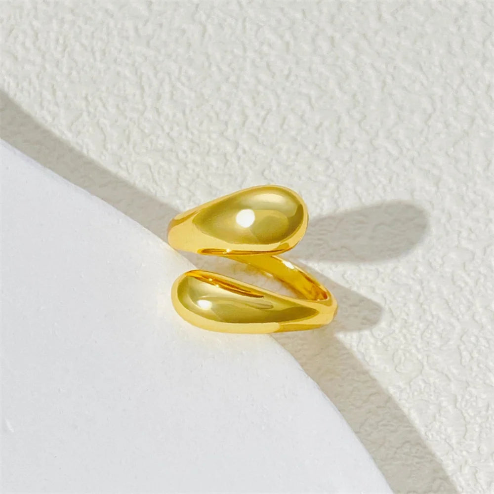 Tera Wrap Gold Ring
