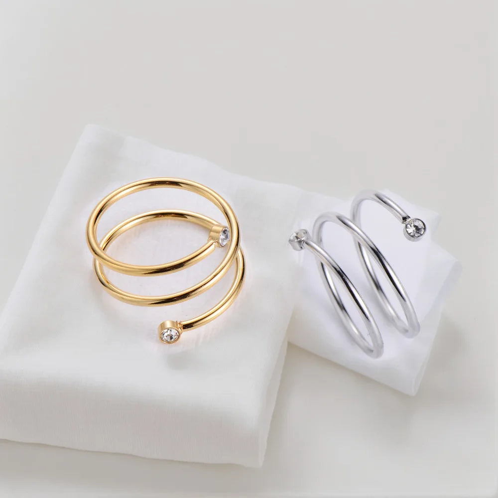 Lune Open Band Ring