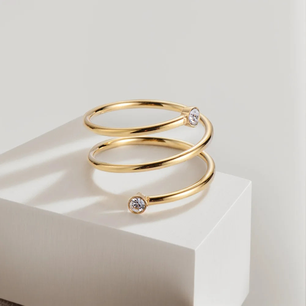 Lune Open Band Ring