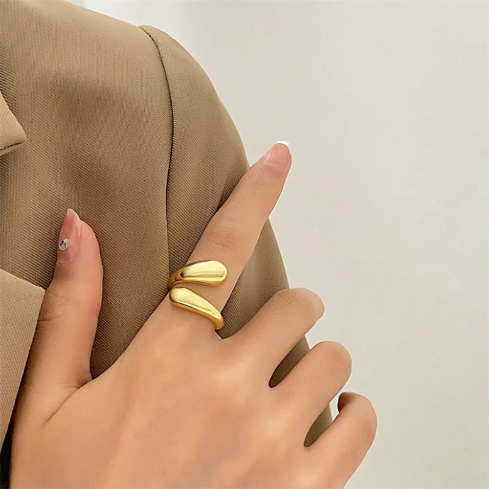 Tera Wrap Gold Ring
