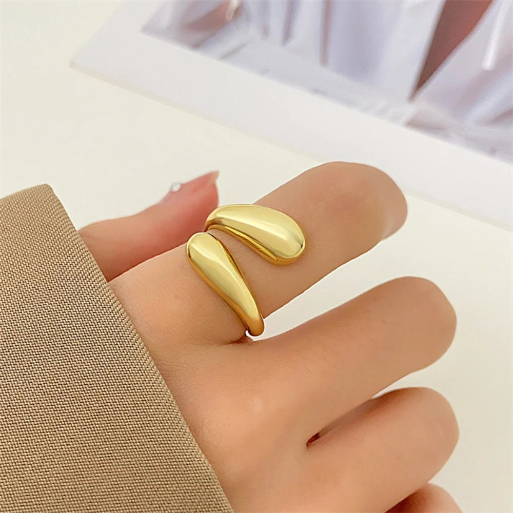 Tera Wrap Gold Ring